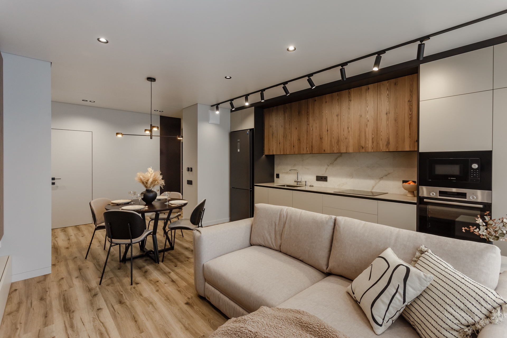 Стильна квартира у витриманих кольорах у ЖК Файна Таун